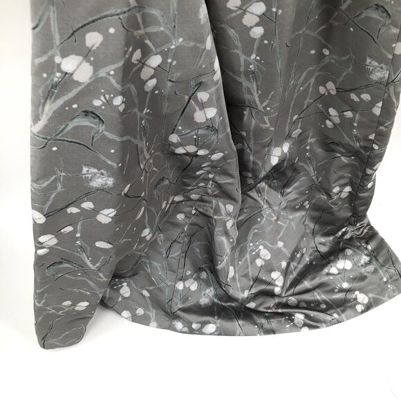 Roberta Scarpa Italy Grey Satin Gown Sz 6 NWT $550 - Picture 6 of 9
